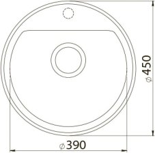 Granitový dřez Aquastone LAGO 20