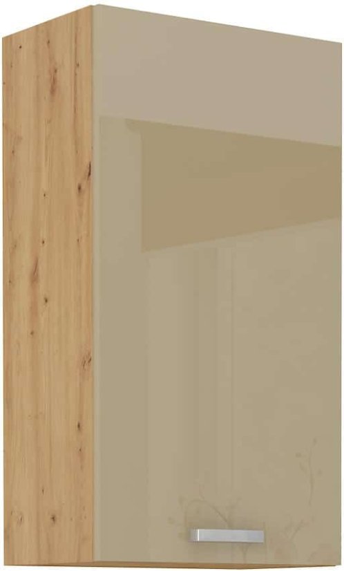 Vysoká 90 cm, horní skříň, šíře 50 cm - Barva: Cappuccino lesk