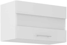 Jedno-výklopná skříňka prosklená, široká 60cm