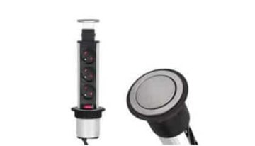 Zásuvky - Barva - Černá