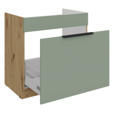 Dřezová skříňka s výsuvem na tříděný odpad, šířka 80 cm