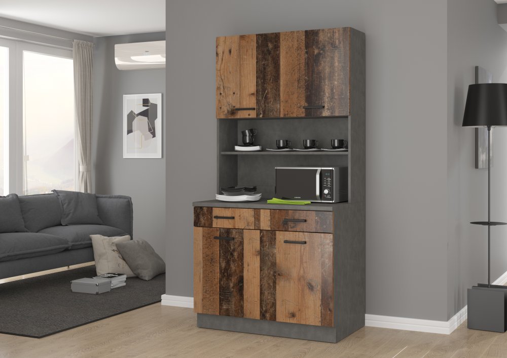 Maria kredenc - Složení skříňky z krabic - Ano