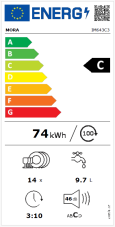 Vestavná myčka nádobí 60cm MORA IM 643C3