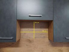 Dekorační panel pod digestořovou skříň, šíře 50 cm