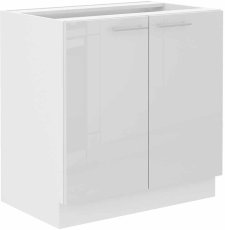 Dvoukřídlá skříň, široká 80 cm