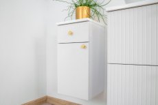 Koupelnová skříňka úložná bílá ATIS