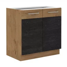 Dvoukřídlá skříň, šíře 80 cm