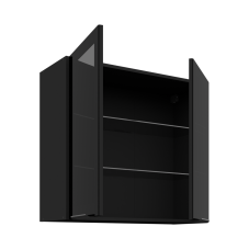 Prosklená skříň, šíře 80cm