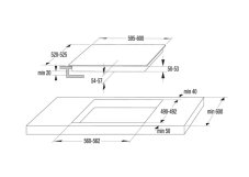 Sklokeramická varná deska MORA VDST 651 FF