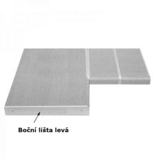 Boční lišta k pracovní desce – levá