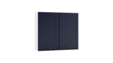 Dvoukřídlá skříň, široká 80 cm