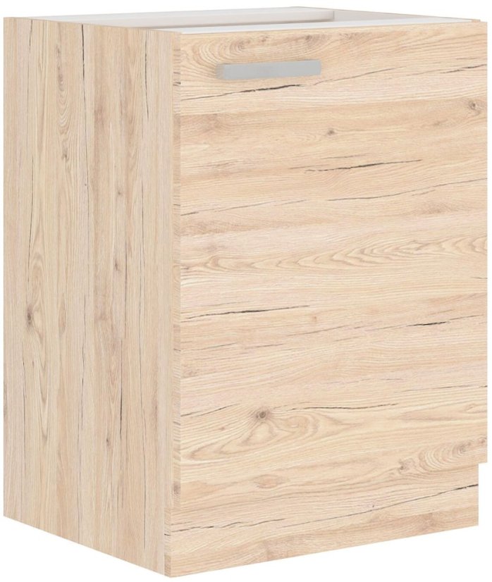 Spodní jednokřídlá skříň, šíře 60 cm