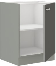 Jednokřídlá skříň, šíře 60 cm