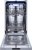 Vestavná myčka nádobí 45cm PHILCO PD 1045 DBIT