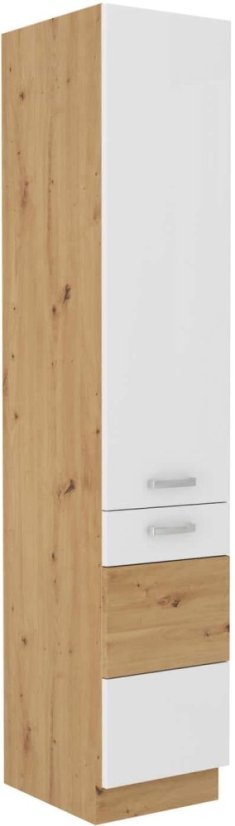 Vysoká potravinová skříň, šíře 40 cm