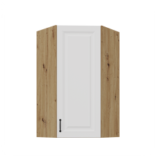 Rohová skříň 45°, vysoká 108 cm