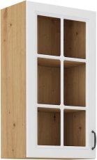 Prosklená skříň, šíře 40 cm, výška 90 cm