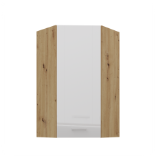 Vysoká rohová skříň 45°, výška 108 cm