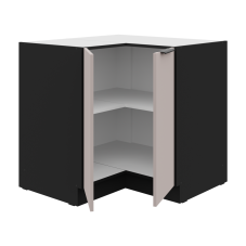 Rohová skříň 90 x 90 cm
