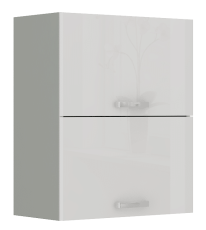 Dvou - výklopná skříň, šíře 60 cm