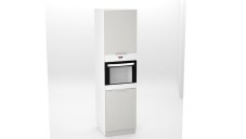 Vysoká skříň na troubu, šíře 60 cm