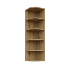 Koncové otevřené police, šíře 30 cm, výška 108 cm