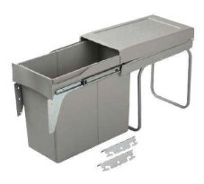 Integrovaný odpadkový koš 1 x 30L