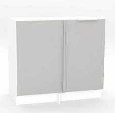 Spodní rohová skříň, šíře 105 cm