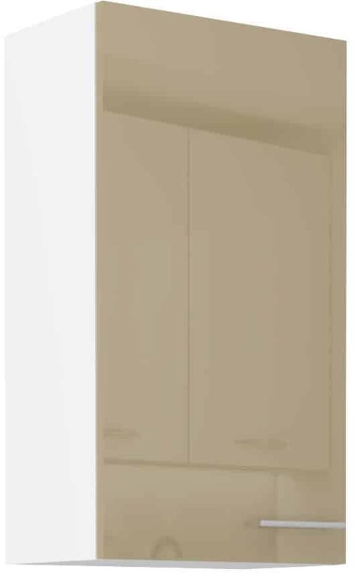 Vysoká 90 cm horní skříň, široká 50 cm - Barva: Cappuccino lesk