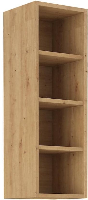 Vysoké 90 cm otevřené police, šíře 30cm