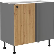 Rohová skříň 105 cm