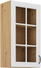 Prosklená skříň, šíře 40 cm, výška 90 cm