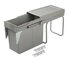 Integrovaný odpadkový koš 1 x 30L