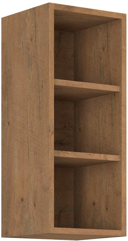 Otevřené police, šíře 30 cm