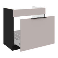 Dřezová skříňka s výsuvem na tříděný odpad, šířka 80 cm