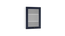 Jednokřídlá skříň, šíře 50 cm prosklená