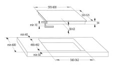Indukční varná deska MORA VDIT 67E C
