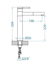 Baterie Alveus ZINA chrom
