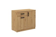 Kancelářská komoda se zásuvkou a policí