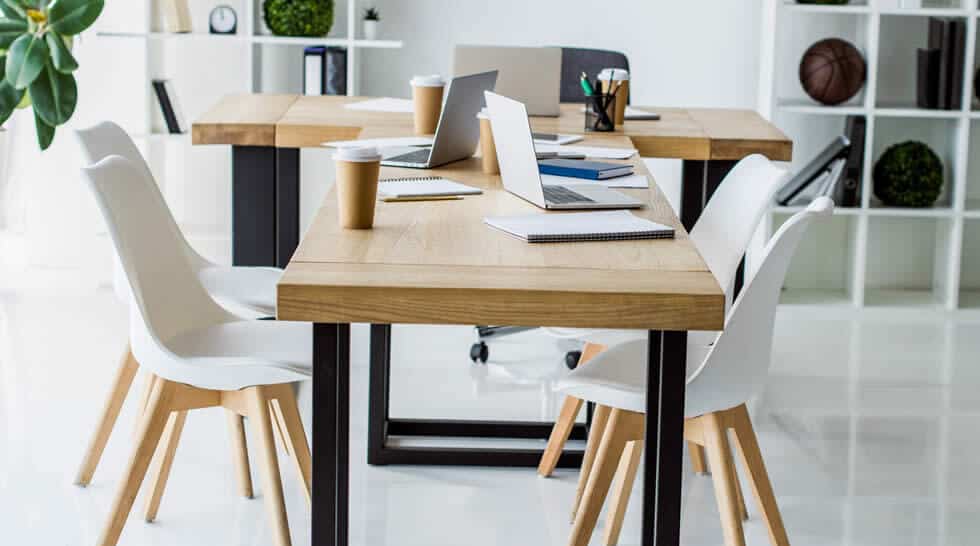 Konferenční stolky - Barva - Bílá