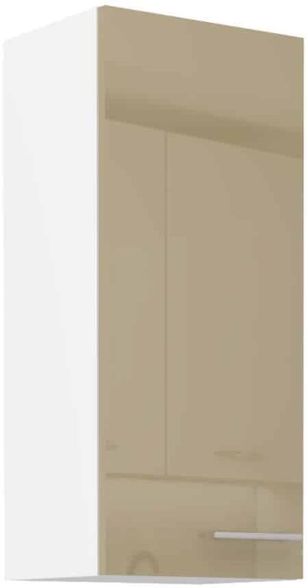 Vysoká 90 cm horní skříň, šíroká 40 cm - Barva: Cappuccino lesk