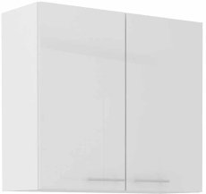 Horní dvoukřídlá skříň, široká 80cm