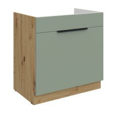 Dřezová skříňka s výsuvem na tříděný odpad, šířka 80 cm