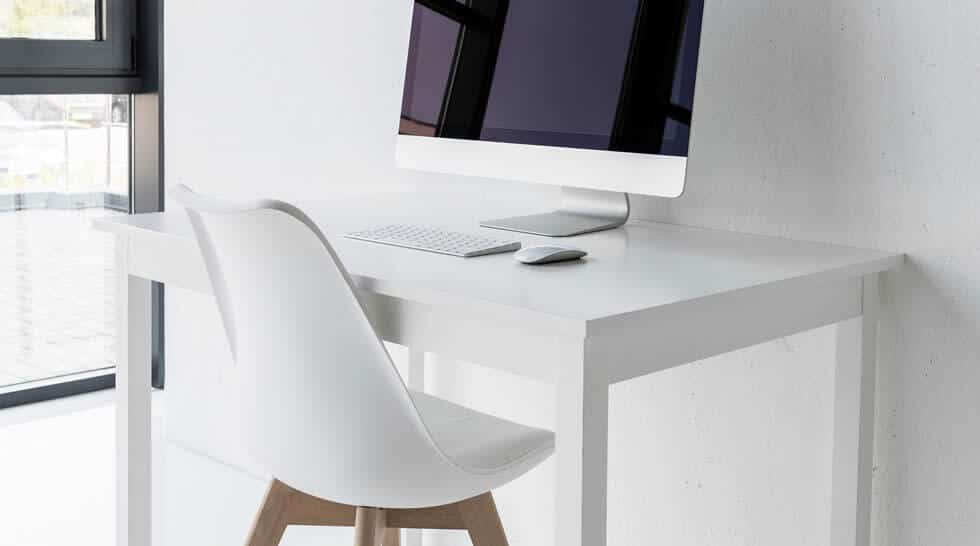 Psací stoly - Dvířka komody - Světle šedá