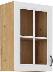 Horní prosklená skříň, široká 40 cm