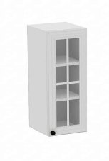 Skříň, šíře 30 cm - prosklená