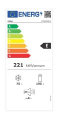Vestavná chladnička kombinovaná MORA VCMDC 3244