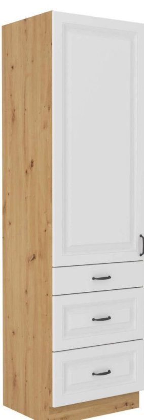 Potravinová skříň se šuplíky, šíře 60 cm