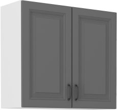 Dvoukřídlá skříň, široká 80 cm