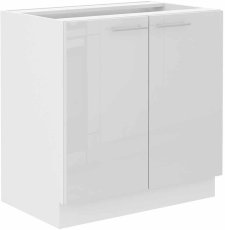 Dřezová skříňka dvoukřídlá, široká 80 cm